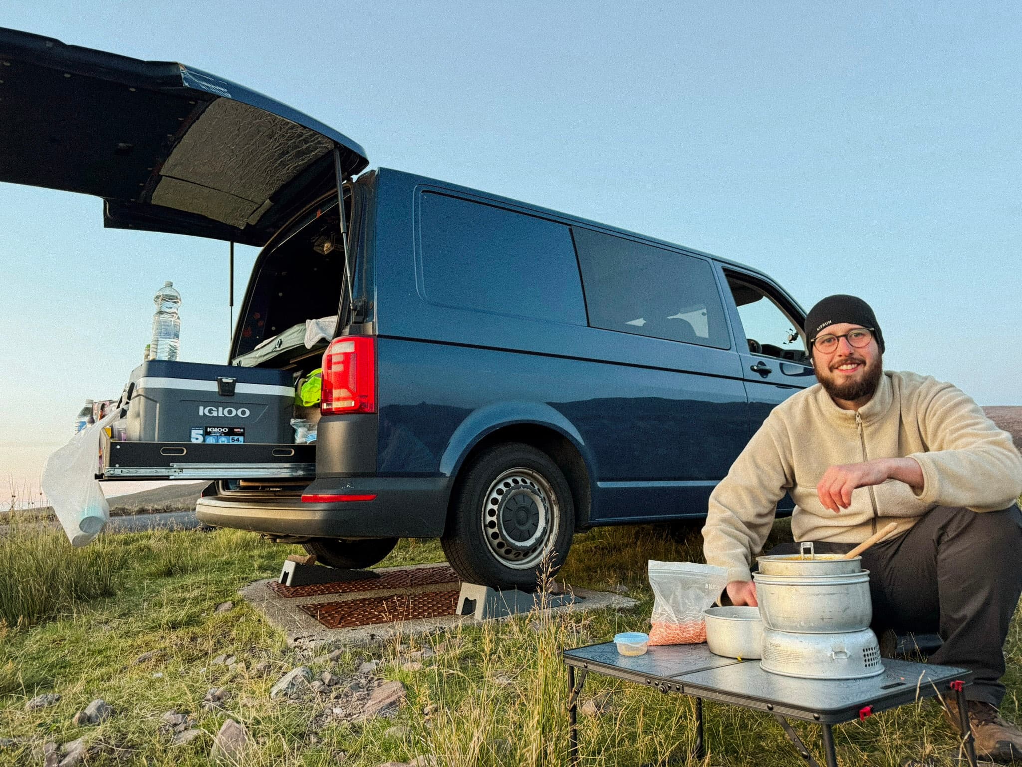 Roasted stone fruit trays, rich colour